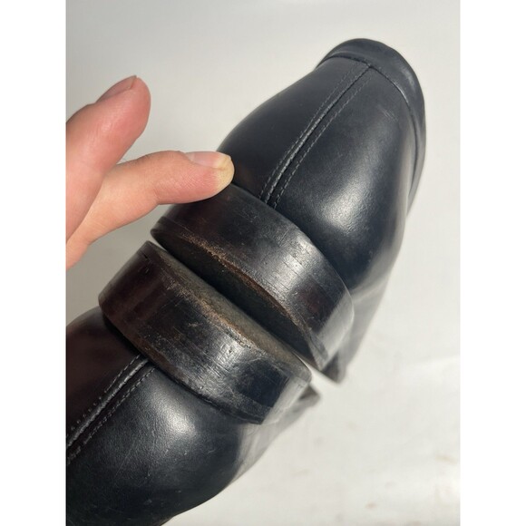 Finsbury Kennex Men’s Black Leather dress loafers Size 9 Goodyear Welted - Picture 7 of 10